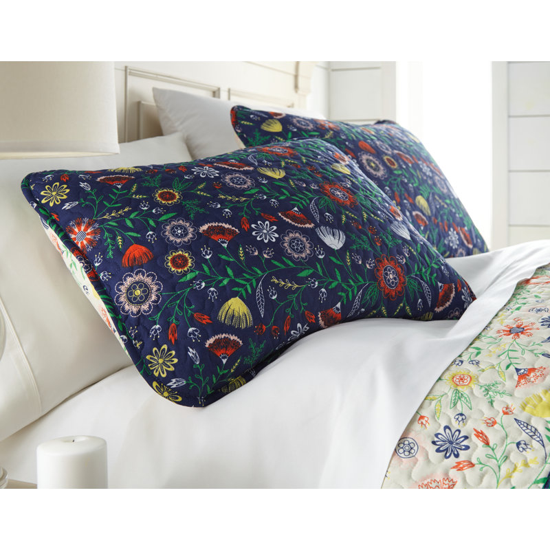 Ensemble de courtepointe en microfibre Boho Bloom, Courtepointe très grand et 2 très grandes taies