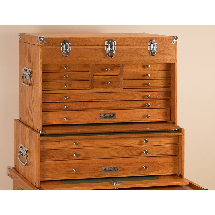 Gerstner International Oak 11 Drawer Chest GI-T24