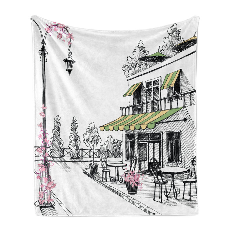 Hand Woven Throw Blanket, 50" x 70"