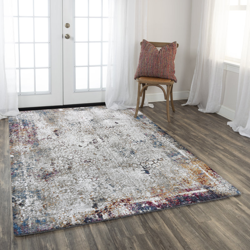 Abstract Indoor Rug, Rectangle 9' x 12'