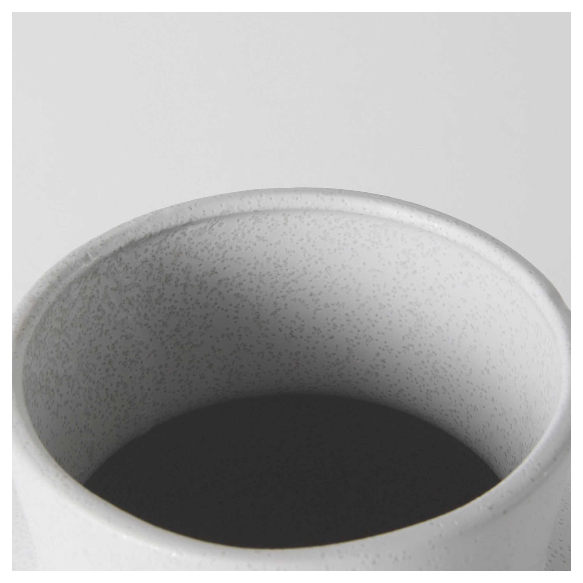 Novak Ceramic / Porcelain Table Vase, White
