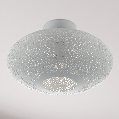 Plafonnier semi-encastré 1 lumière 16 po Bion