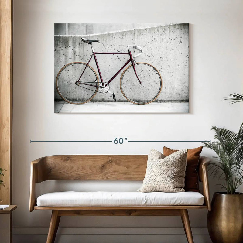 Mehar City Bicycle, 30" H x 45" W