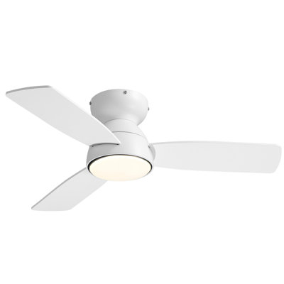 32'' 3 - Blade LED Standard Ceiling Fan with Light Kit & Remote