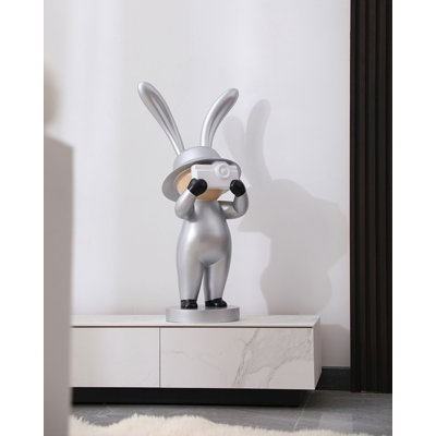 Light Luxury Cartoon Rabbit Floor Ornament
