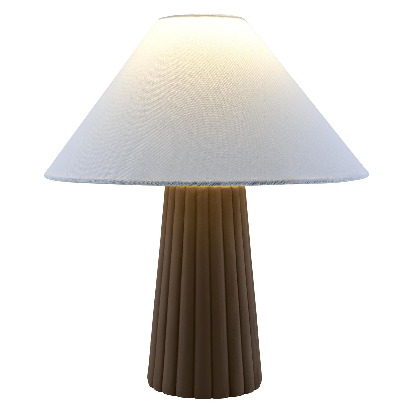 Burkhalter Table Lamp, Dark Brown