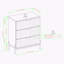 Commode à 3 tiroirs en bois Kareana-1240166059