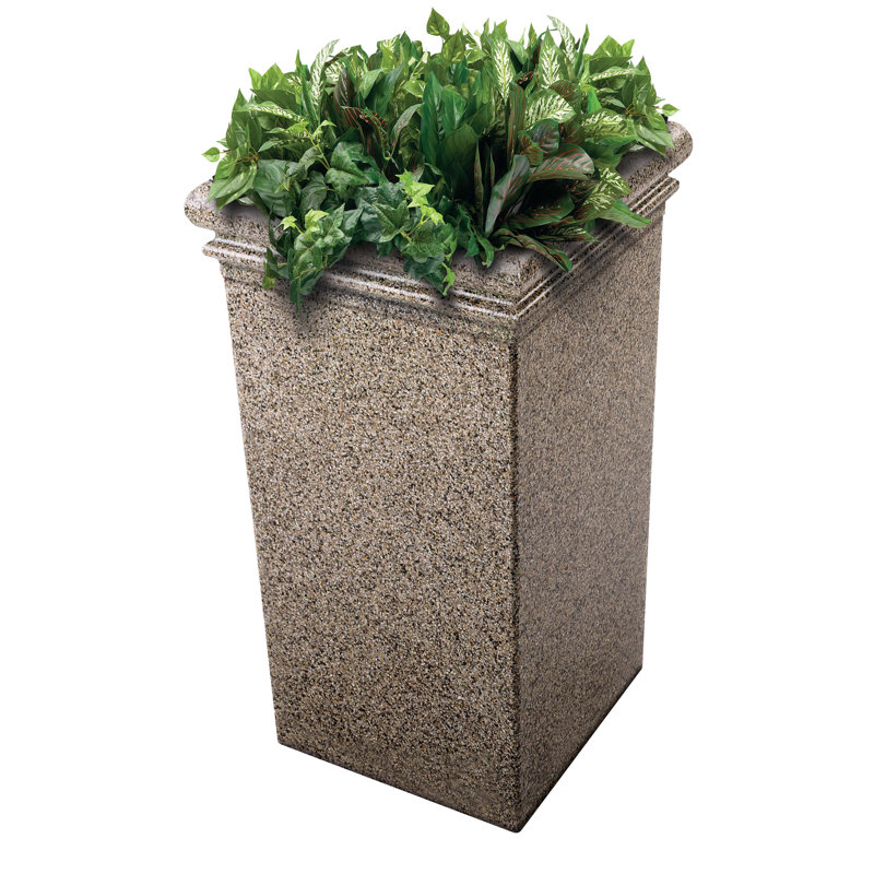 StoneTec Pot Planter, Riverstone