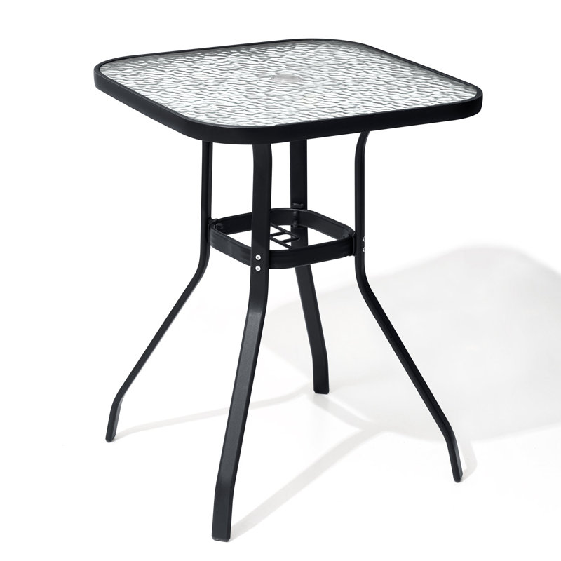 Victorina Bistro Table, Black