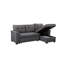 Canapé-lit modulaire réversible gris foncé Ashlyn-2146466156