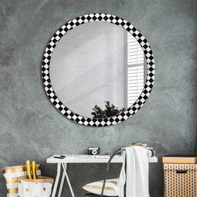 Huldar Glass Flat Wall Mirror