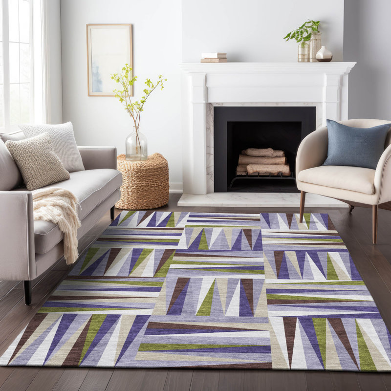 Chayden Indoor/Outdoor Chantille ACN1012 Area Rug, Rectangle 3' x 5'