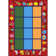 Tapis éducatif de l'alphabet Phonics