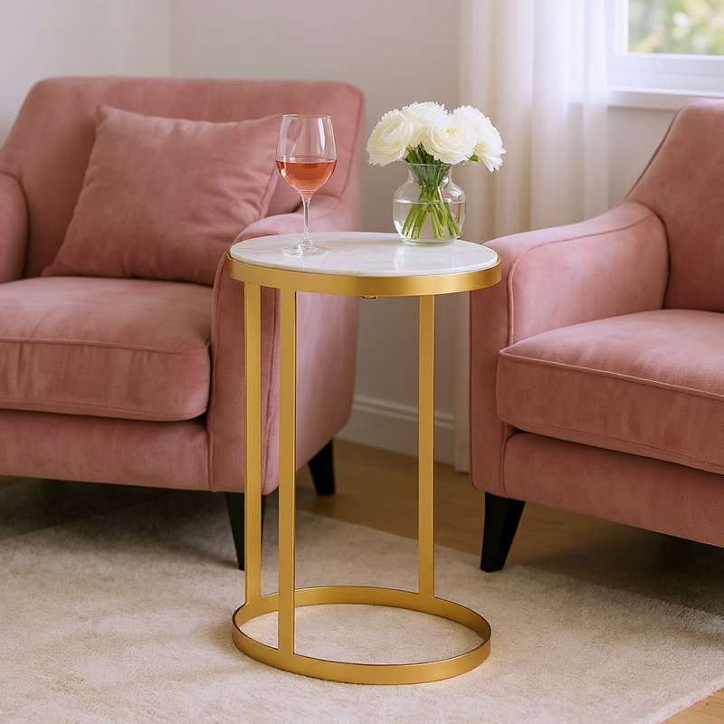 Table de bout cadrée
