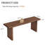 Banc en bois massif Beitnes-782027560-782185053