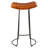 Ria Upholstered Counter Stool with Metal Frame