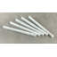 12" x 0.75" Polished Marble Pencil Liner Tile Trim in White Carrara-50870118