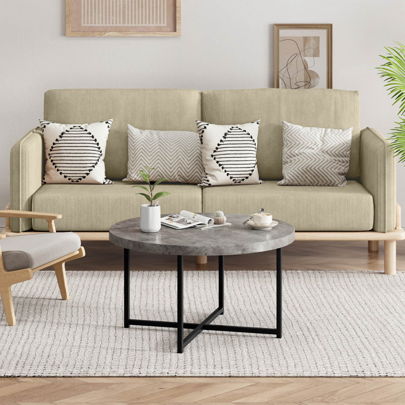Cross Legs Coffee Table