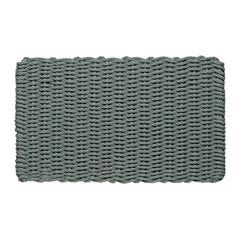 Pilibbos Doormat, Rectangle 22" x 40", Bluestone(green hues)