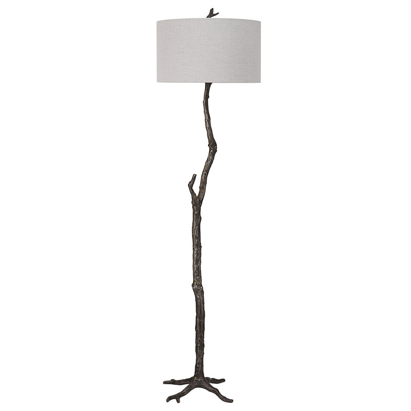 Charlana 68.5'' Black Traditional Floor Lamp