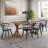 Mayani Contemporary Solid Wood Dining Chair 