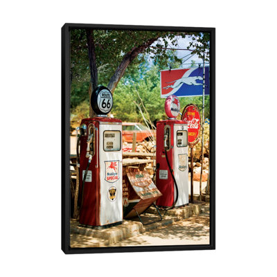 " Gas Station Along U.S. Route 66 " by Philippe Hugonnard