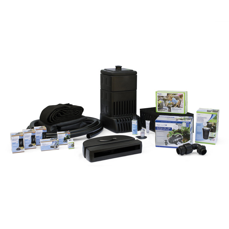 Aquascape Complete Waterfall Kit with 26 Feet Stream | Large | AquaSurgePRO 4000-8000 Pump