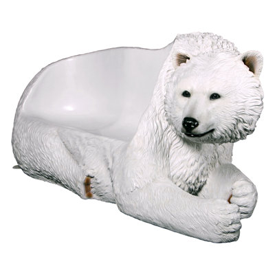 Brawny Bear Sculptural Bench