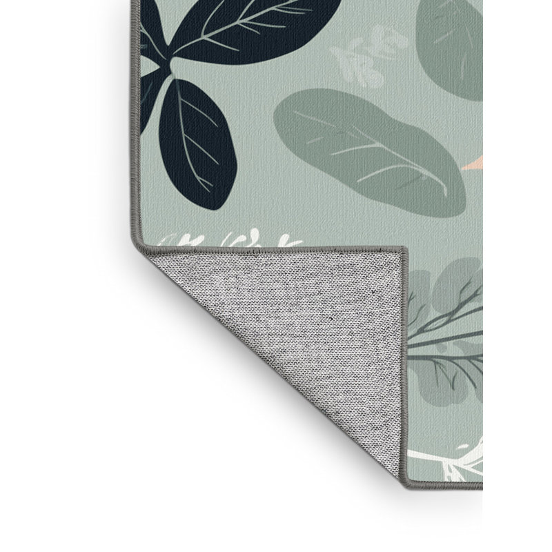 Blooming Fields Rug, Round 5'