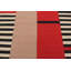Tapis bleu / gris en laine noué à la main 8 pi 3 po x 9 pi 8 po Cedorah Southwestern