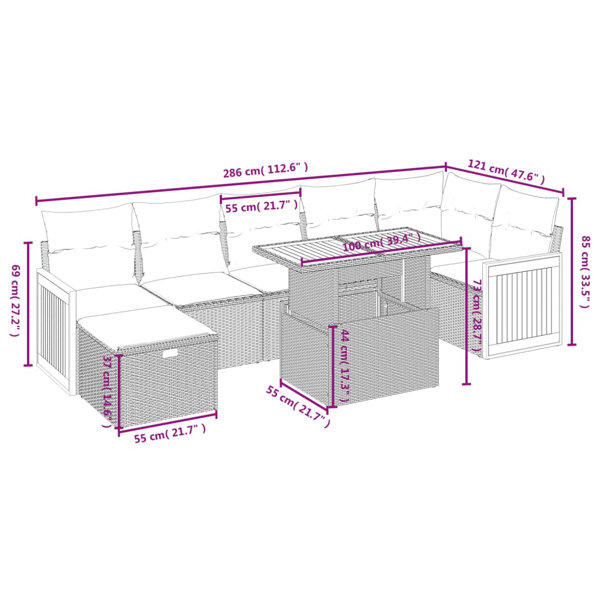 Dimensions du produit