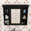 Armoire à pharmacie murale avec miroir et tablettes de rangement pour salle de bain Xyliah-1874114831