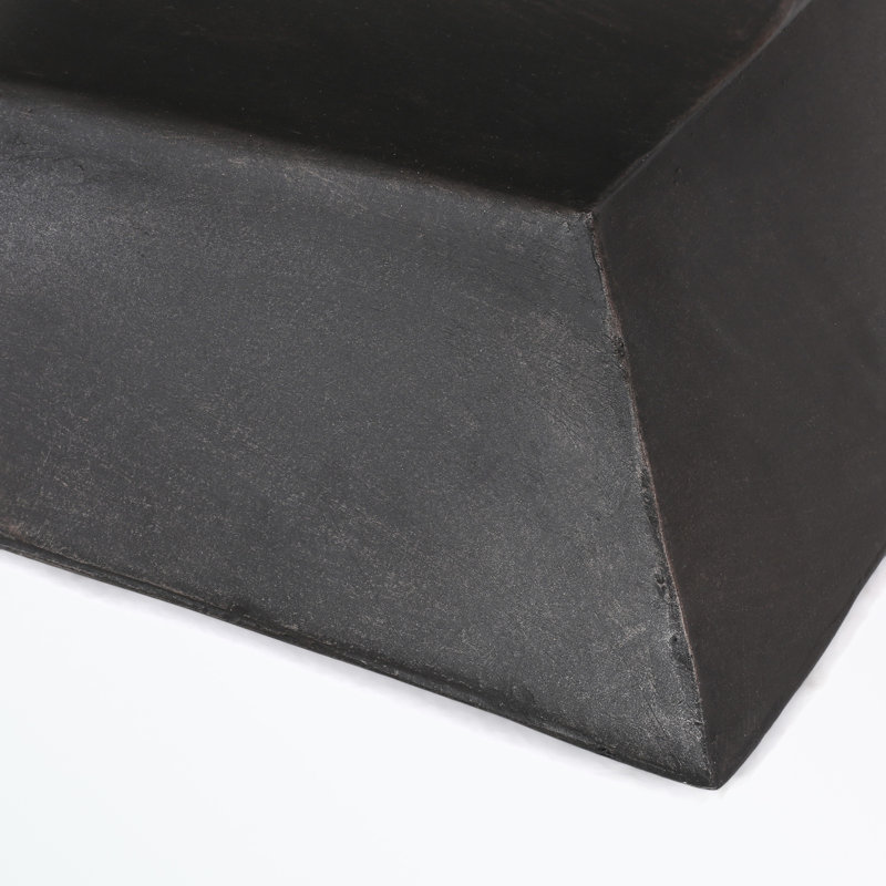 Table d'appoint d'extérieur en béton léger