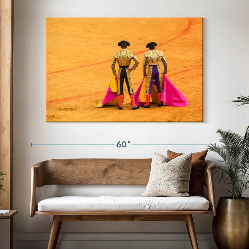 Sireci Bullring Matadors, 34" H x 51" W