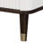 Dzianis 2-Drawer Nightstand in White and Walnut