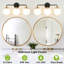 Luminaire de salle de bain à intensité variable avec abat-jour en verre soufflé à la main Karlei-362368878-362423861-367042661