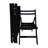 Furniture Slatted Wood Folding Special Event Chair - Black, Set Of 4, FOLDING CHAIR, FOLDABLE STYLE
