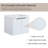 Keysean 48.27 " W Wall Mounted Wall Mounted 1 Single Vanity Bathroom Vanity With Ceramic Top
