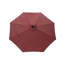Parasol de marché solaire 9 'à DEL-985043365