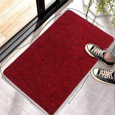 Solid Colour Shag Area Rug