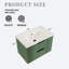 Meuble-lavabo moderne en MDF vert (doit inclure le meuble-lavabo et le lavabo)