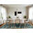 Machine Washable Abstract Green Area Rug-780148496
