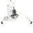 21.65 in. H x 23.62 in. W x 42.52 in. D Plastic Adjustable and Foldable Cat and Dog Hydraulic grooming table