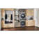 LG Single Unit Front Load WashTower with Center Control 4.5 cu. ft. Washer and 7.4 cu. ft. Electric Dryer