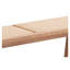 Banc de patio en rotin naturel Velentina