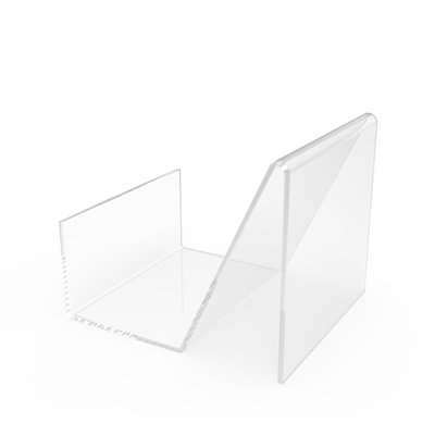 Literature, catalogue en acrylique transparent, livre, CD, DVD, support