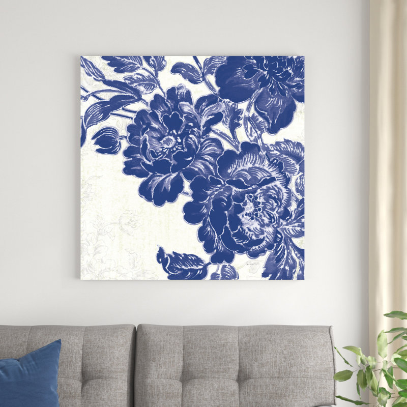 Toile Roses V, H 36 po x l 36 po x P 1,25 po