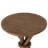Farmhouse Round Wood End Table