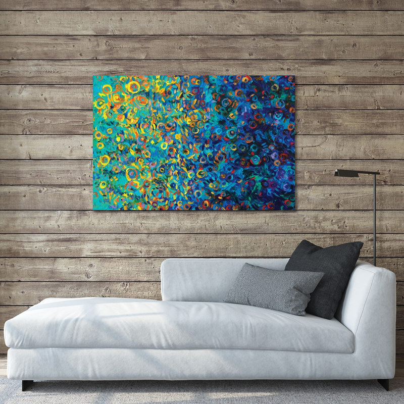 «Beach Glass» par Iris Scott - impression non encadrée, H 24 po x l 32 po x P 0,25 po