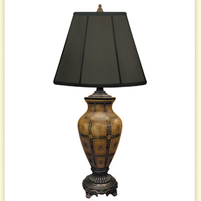 Lampe de table 32 "Leaf Hatch Ormolu